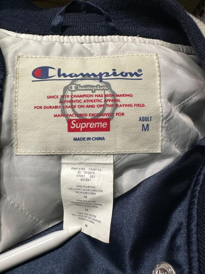 ジャケット・アウター TAICHIsupremechampionsatinjacket 13SS