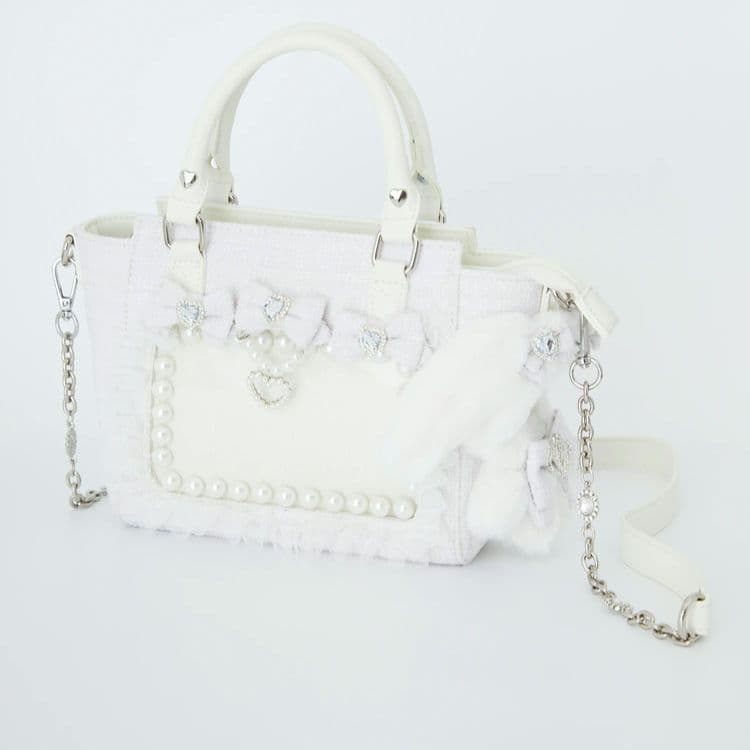 AnkRouge 確定ファンサのおまじない ぬいと一緒におでかけBAG ホワイト