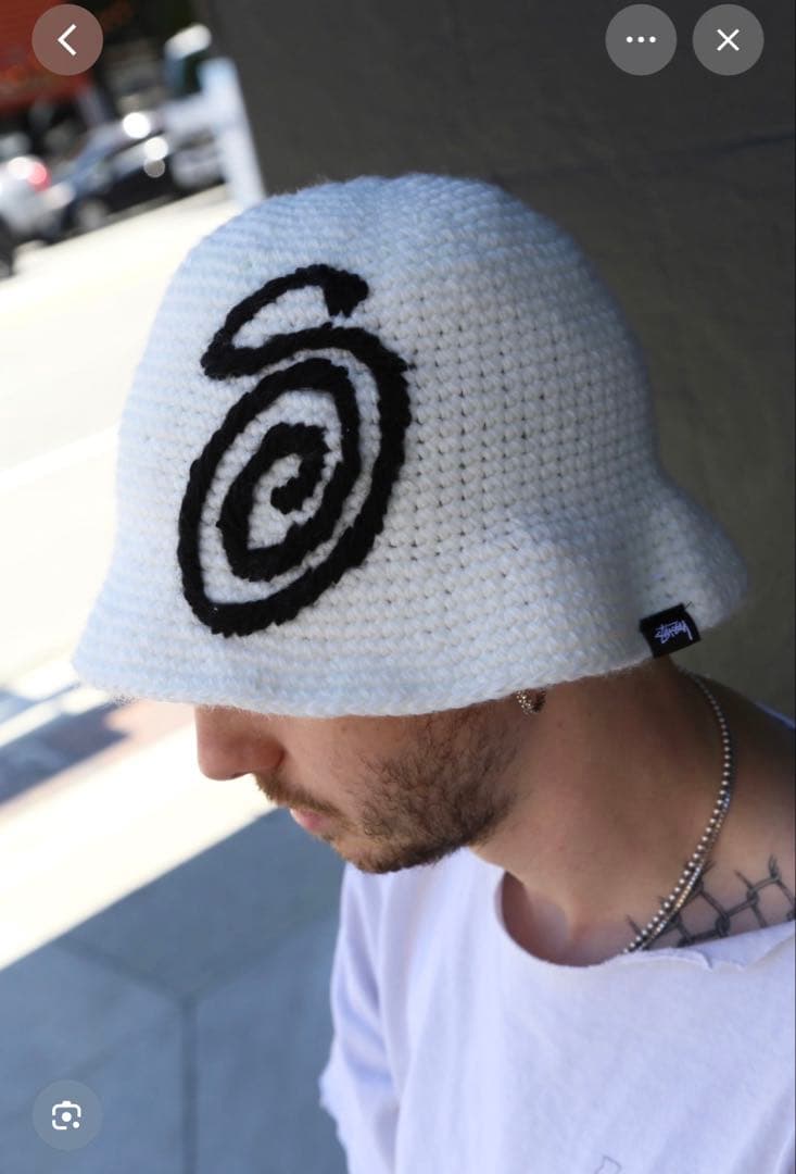 帽子 Stussy Bucket Hat Swirly S Knit