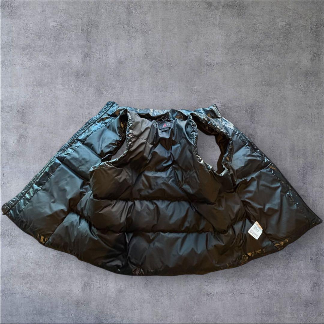 2XL NIKE ナイキ　ジョーダン　 ブラックロゴ フライト　ダウンベスト