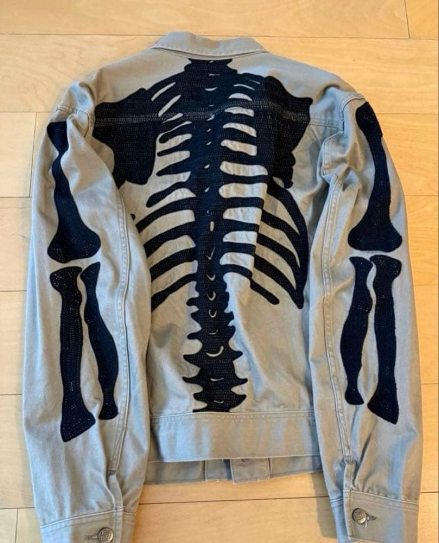 キャピタル　KAPITAL ボーンデニムジャケット サイズ48