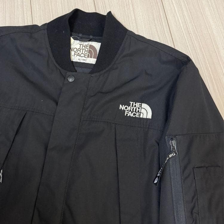 THE NORTH FACE ロング丈 MA-1 メンズ XL モッズコート 黒