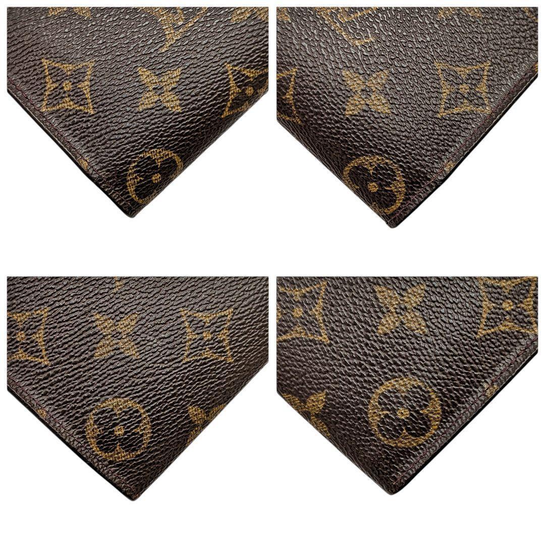 【美品】ルイヴィトン ポシェット ポルトモネ クレディ モノグラム 長財布