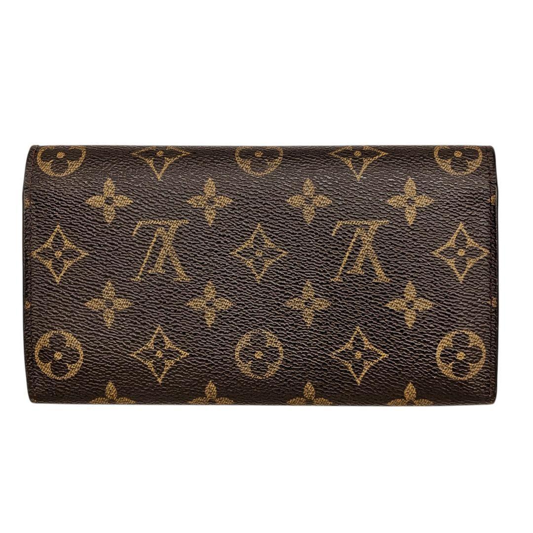 【美品】ルイヴィトン ポシェット ポルトモネ クレディ モノグラム 長財布