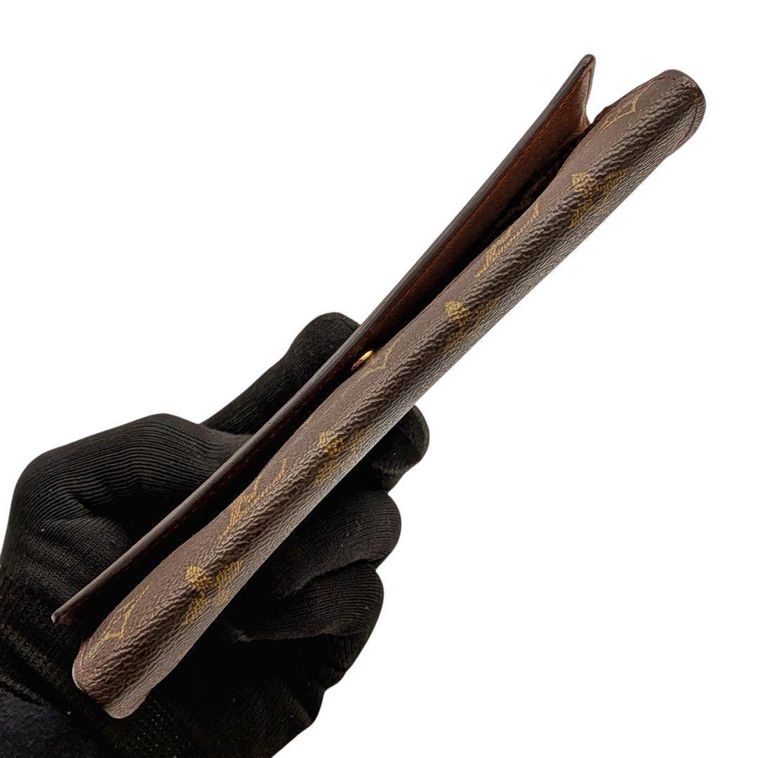 【美品】ルイヴィトン ポシェット ポルトモネ クレディ モノグラム 長財布