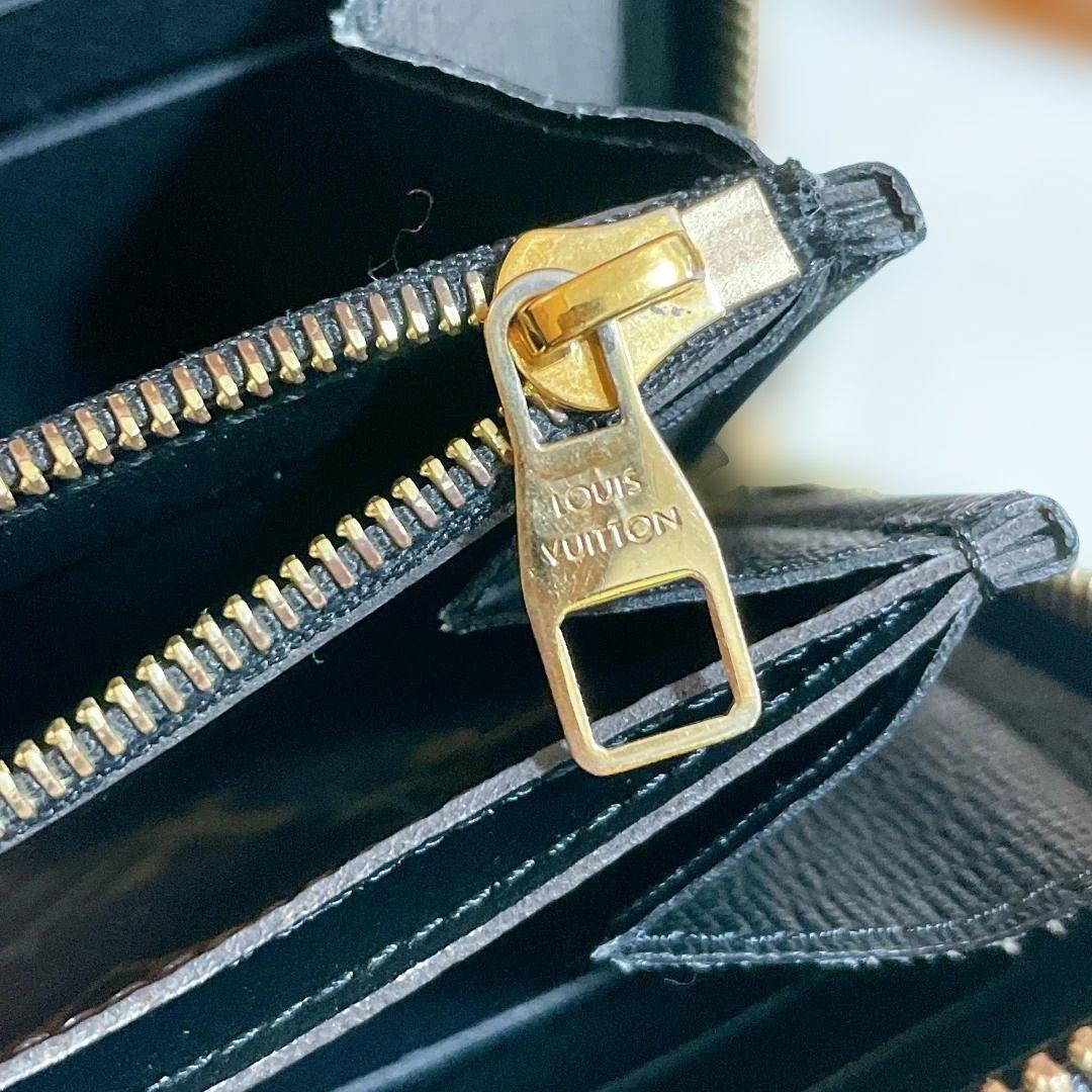 【美品】ルイヴィトン モノグラム ジッピーウォレット レティーロ ブラック