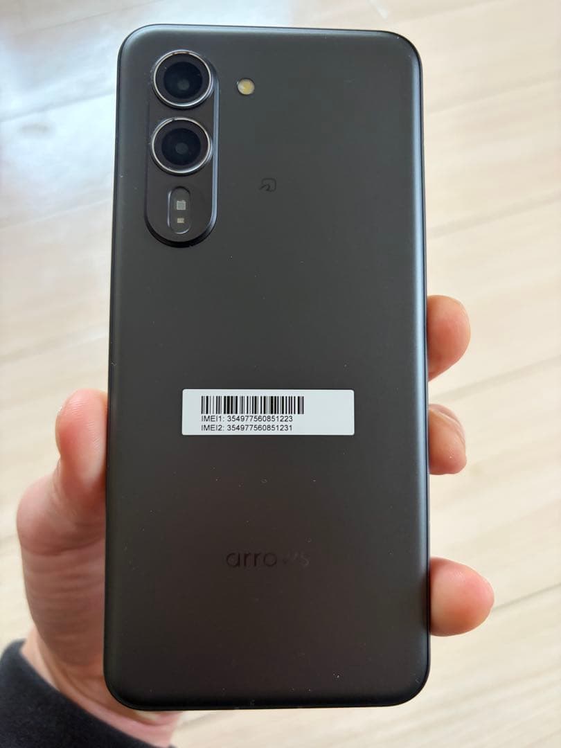 スマートフォン本体 Arrow alfa