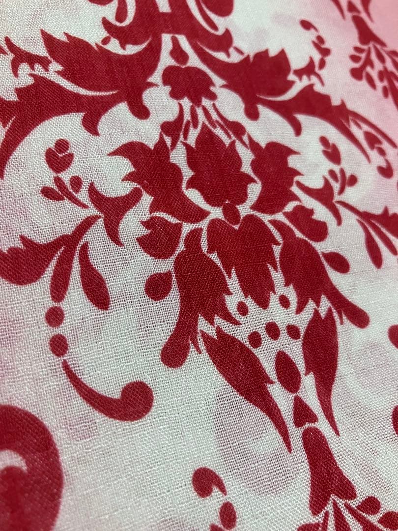 【7/30まで限定価格】ダマスク柄ピンク浴衣　キモノグラースオリジナル浴衣