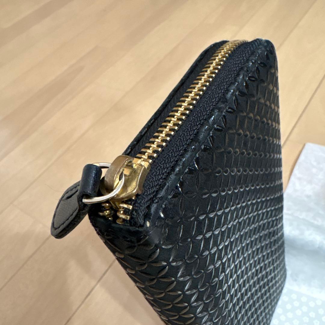 INDEN-YA 印傳屋 長財布　ラウンドファスナー