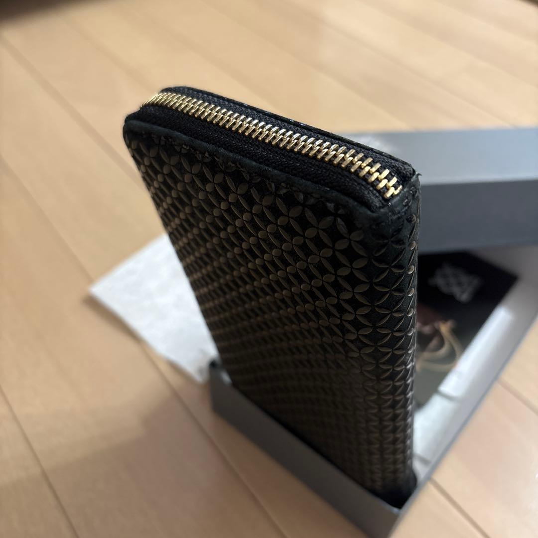 INDEN-YA 印傳屋 長財布　ラウンドファスナー