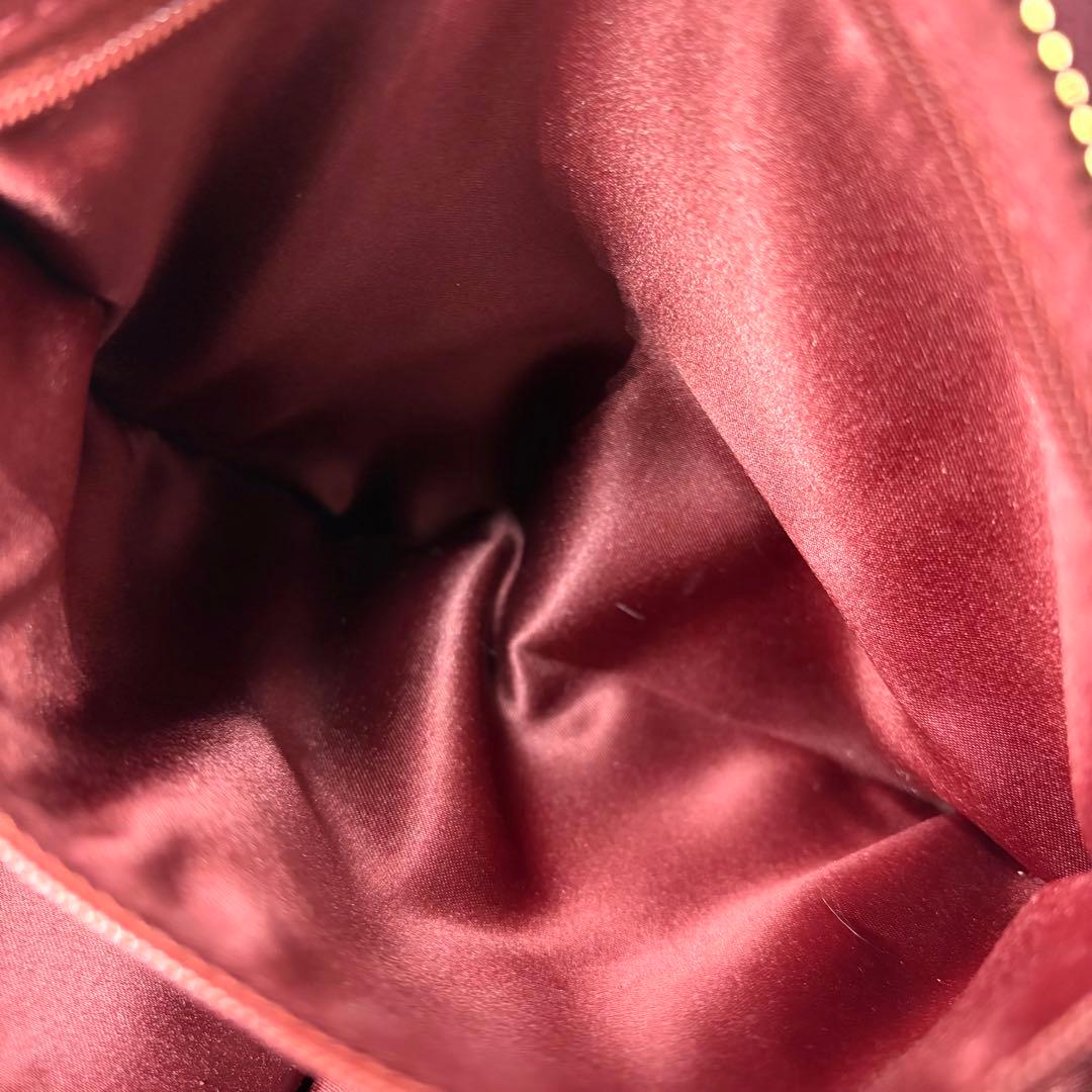 【美品】コーチ シグネチャー オールレザーハンドバッグ ホースビット タッセル