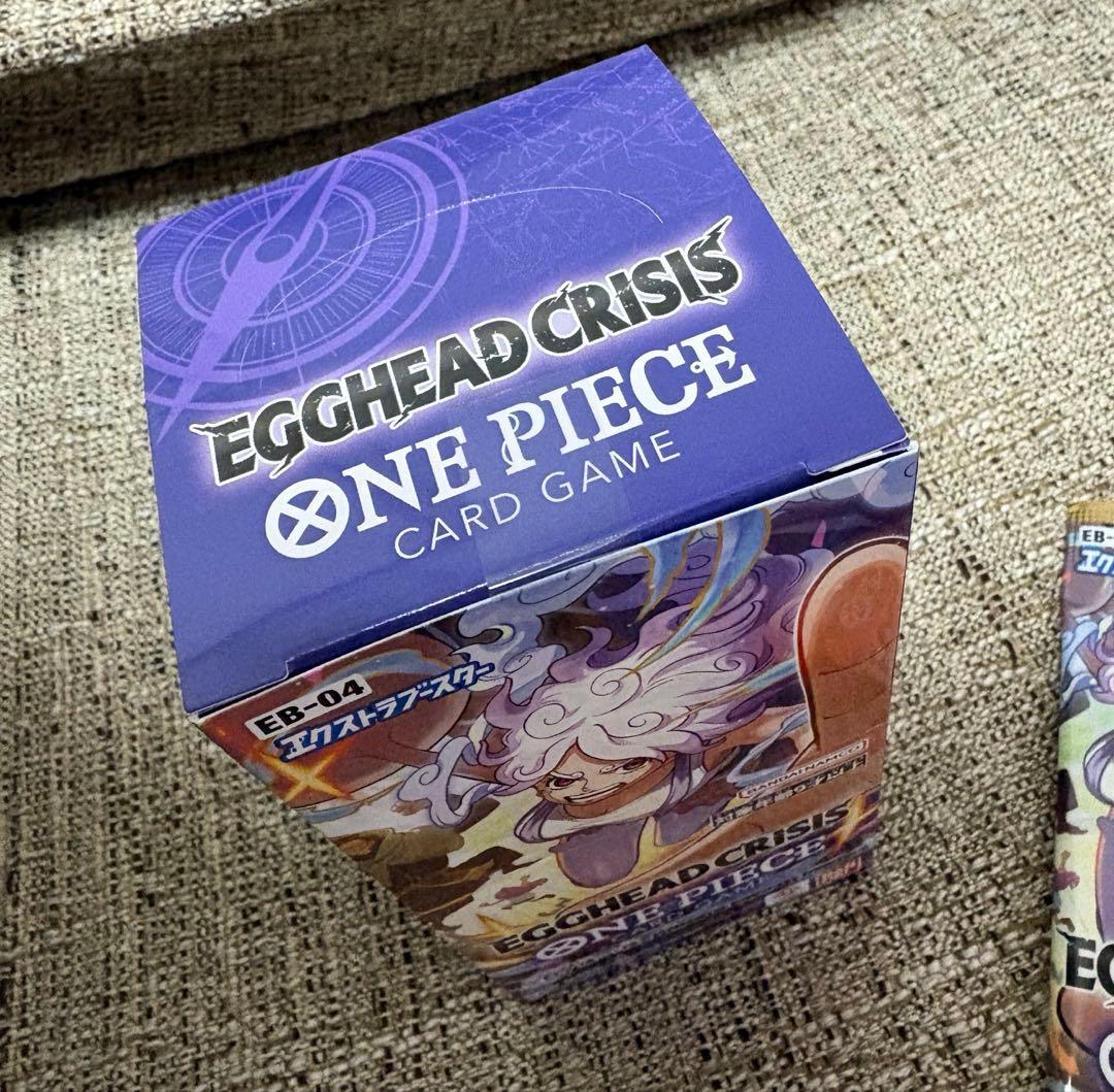 即日発送　ワンピースカード　EGGHEAD CRISIS BOX未開封テープ付