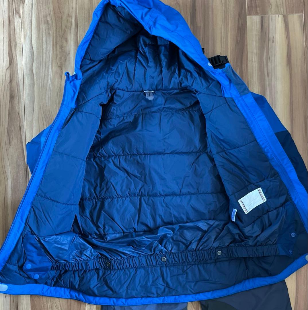 モンベル　スキーウェア　キッズ140 ネイビー　高機能