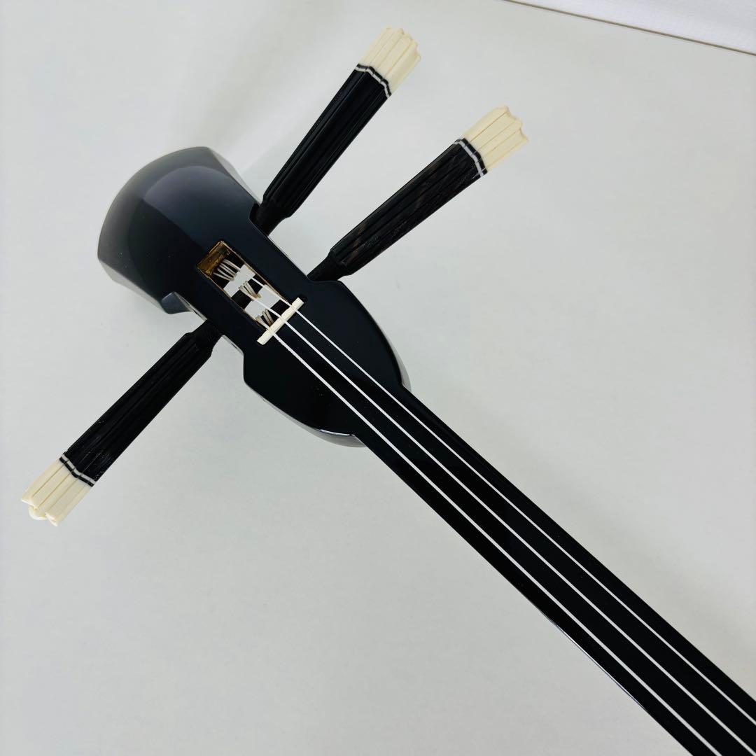 沖縄三線 人工蛇皮 沖縄 民謡 和楽器 三線 送料込み