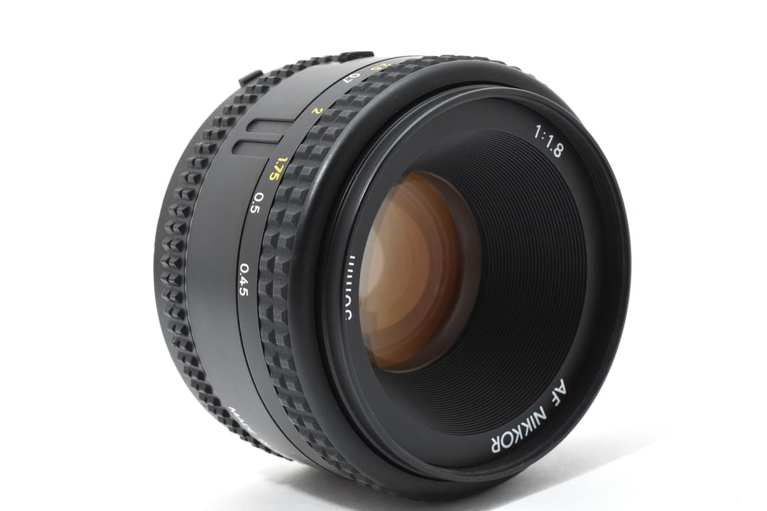 美品 Nikon AF 50mm F1.8 ニコン 9370