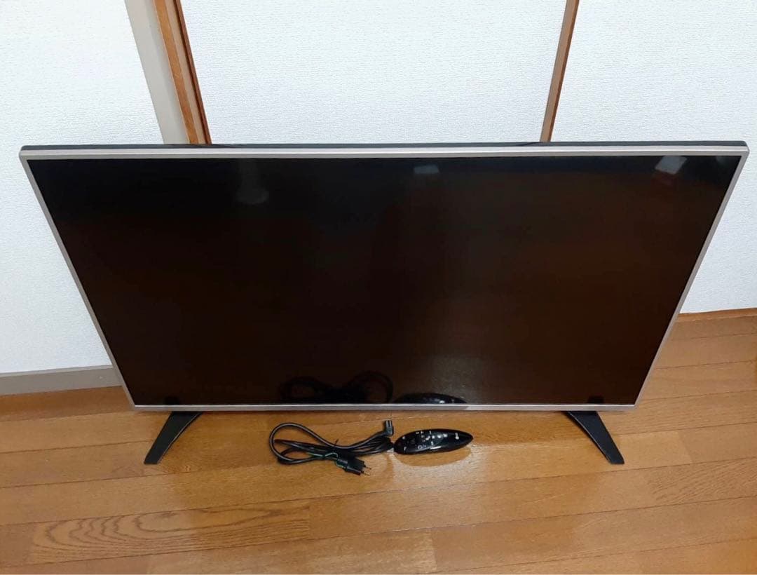 美品　LG43V型　4K　液晶テレビ　43UF6900　LG　エルジー