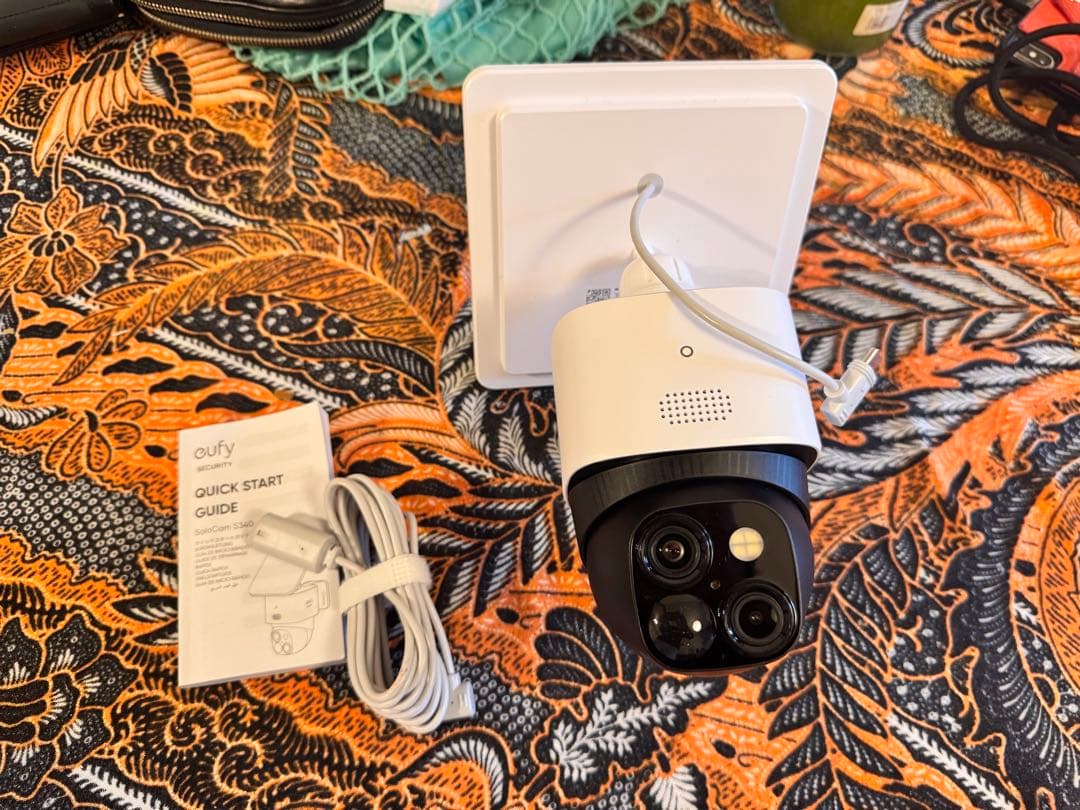 Anker Eufy SoloCam S340 防犯カメラ ソーラー充電