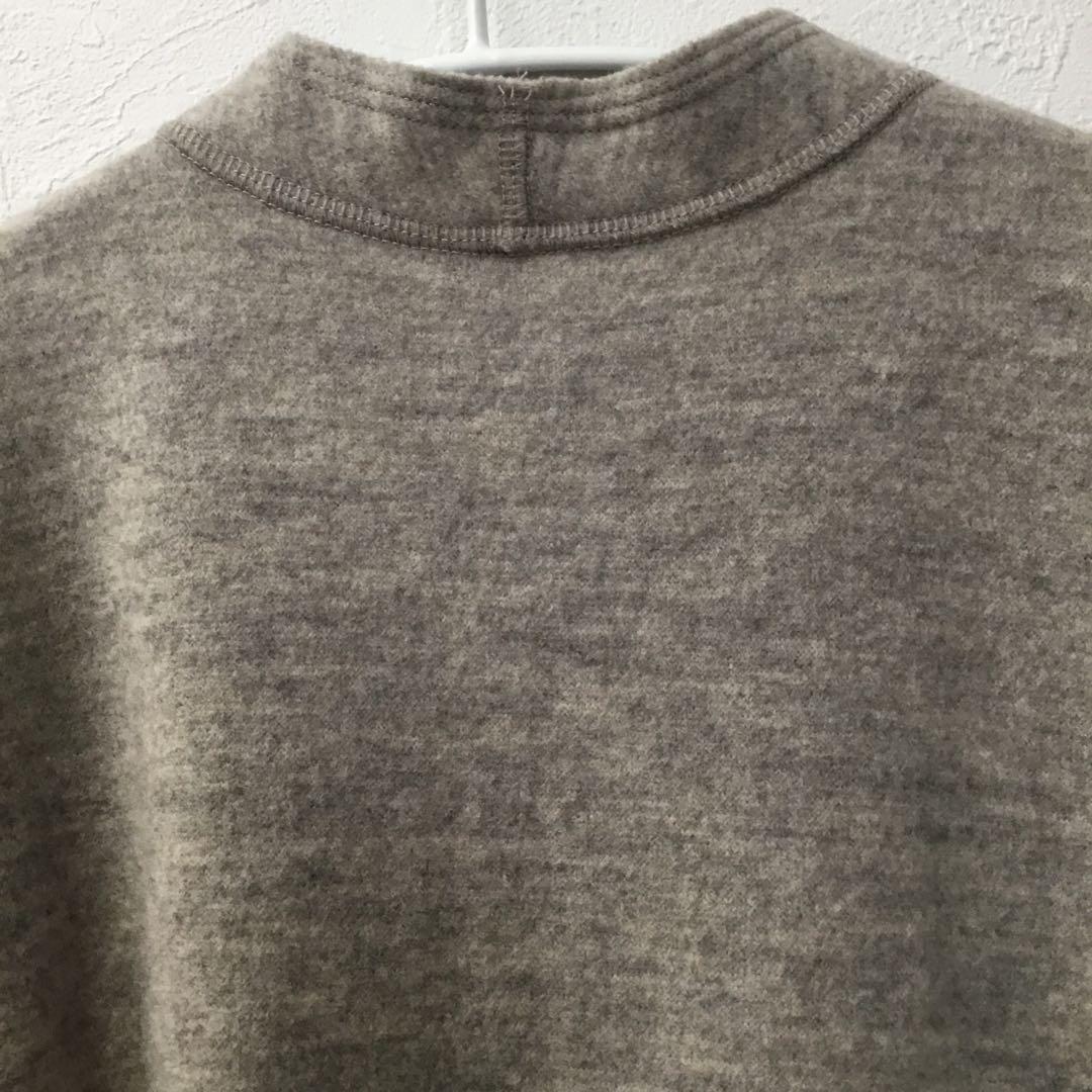 ババグーリ ＊未使用＊2021ウール天竺フェルトのドレス　ヨーガンレール