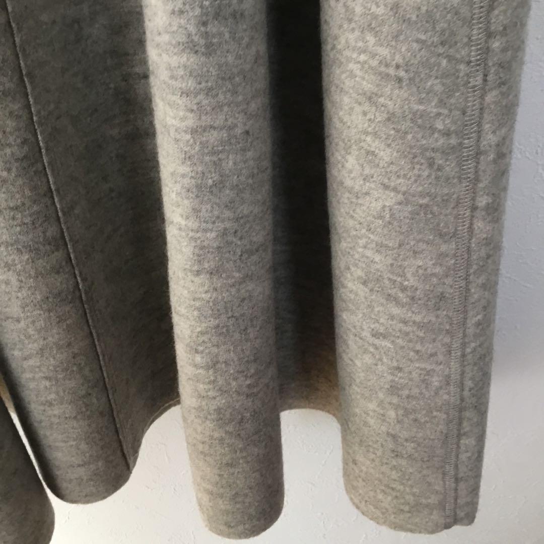 ババグーリ ＊未使用＊2021ウール天竺フェルトのドレス　ヨーガンレール