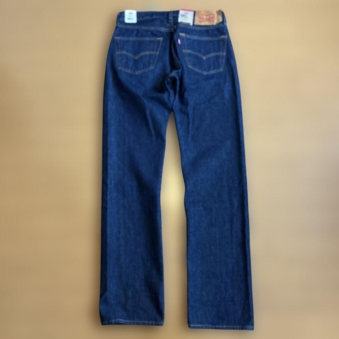 リーバイス 濃紺デニムセットアップ 2nd トラッカージャケット 501 W32