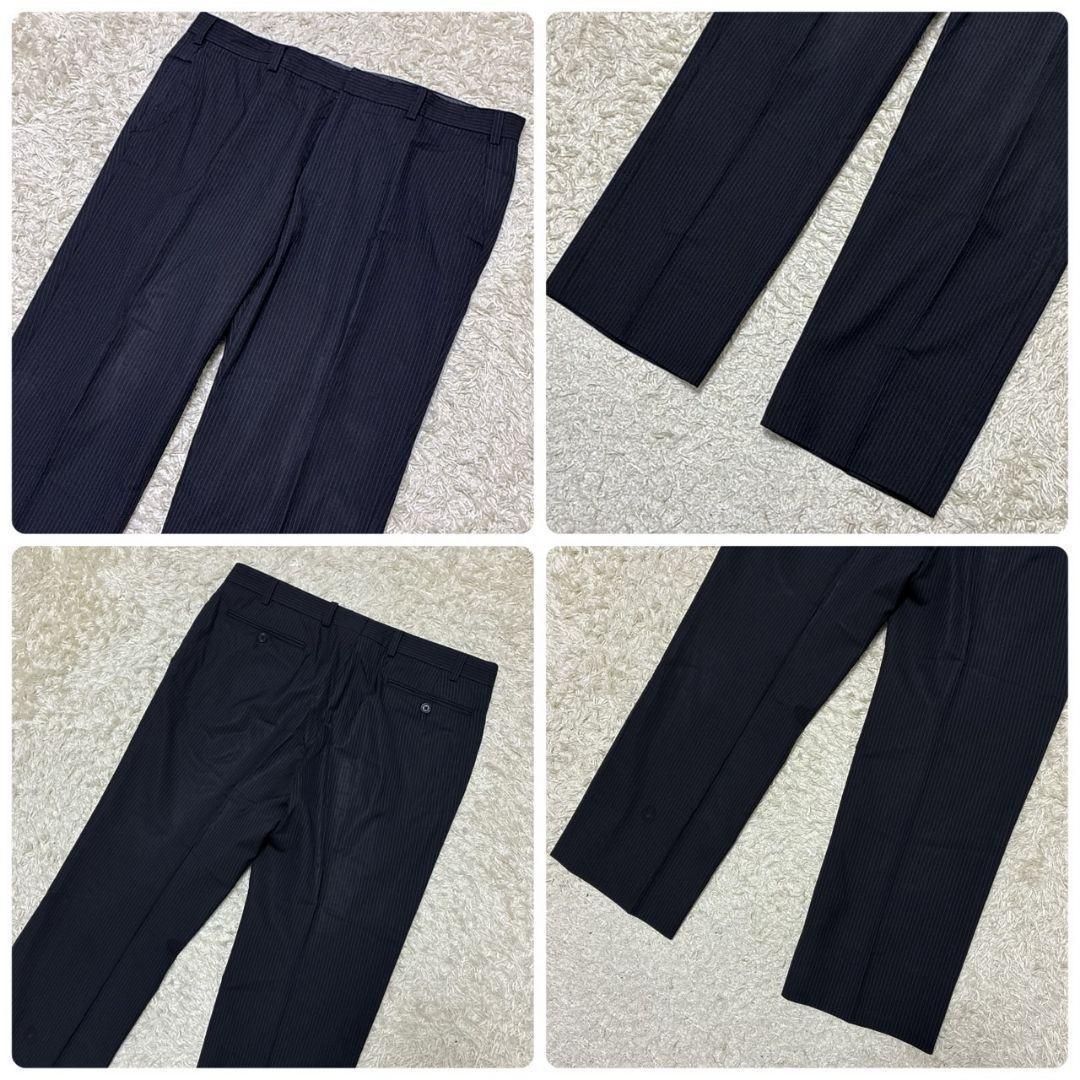 美品✨ブルックスブラザーズ 高級スーツ上下 セットアップ ストライプ 背抜き