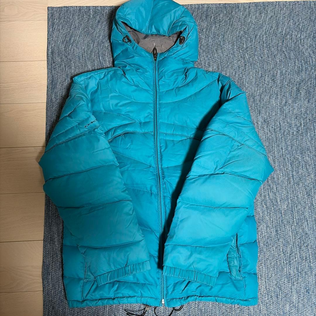 f*シ様 00s OAKLEY zip-up hoodie down jacke