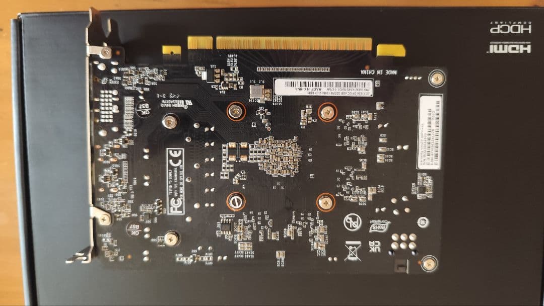 PALIT GEFORCE GTX1650 グラフィックボード