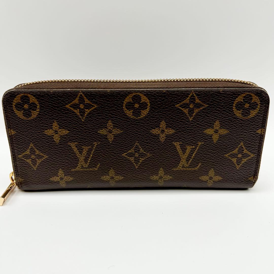 【極美品】ルイヴィトン　ダミエ　ポルトフォイユ・クレマンス　ラウンドファスナー