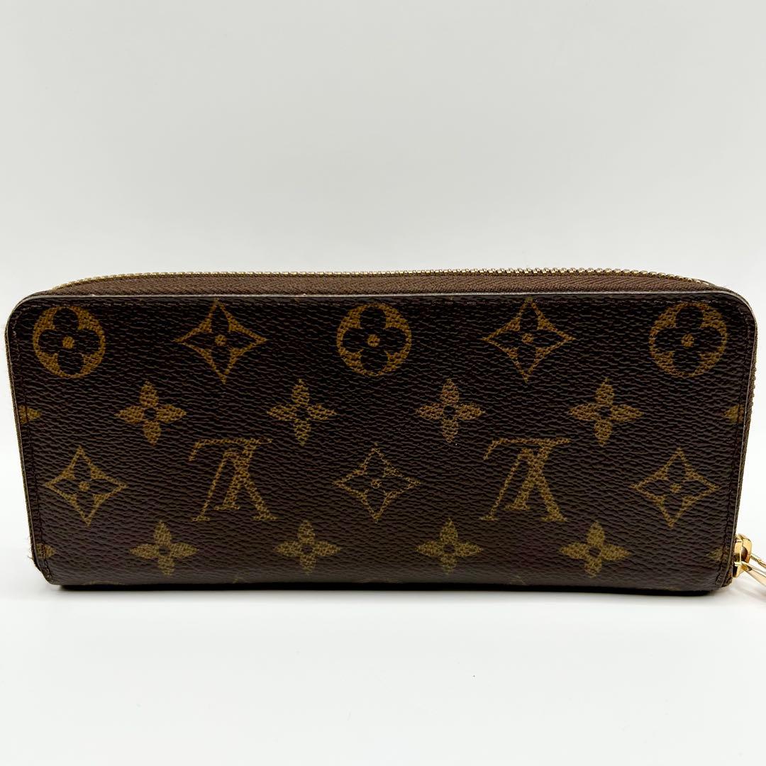 【極美品】ルイヴィトン　ダミエ　ポルトフォイユ・クレマンス　ラウンドファスナー