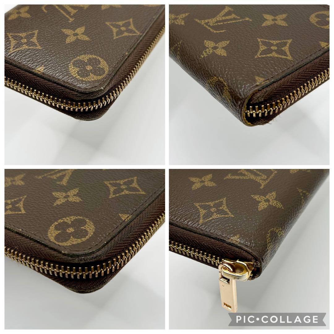 【極美品】ルイヴィトン　ダミエ　ポルトフォイユ・クレマンス　ラウンドファスナー