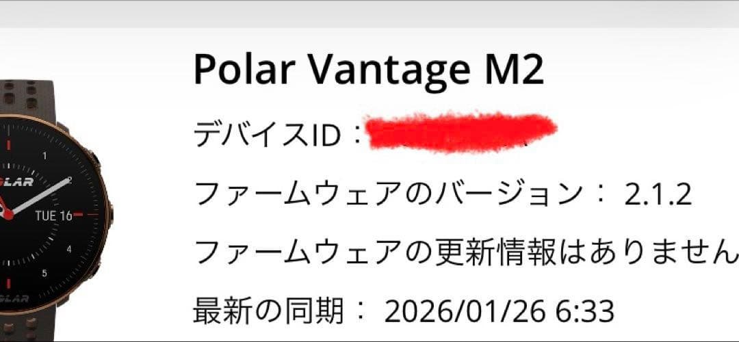 Polar Vantage M2 ポラール GPSウォッチ マラソン ランニング