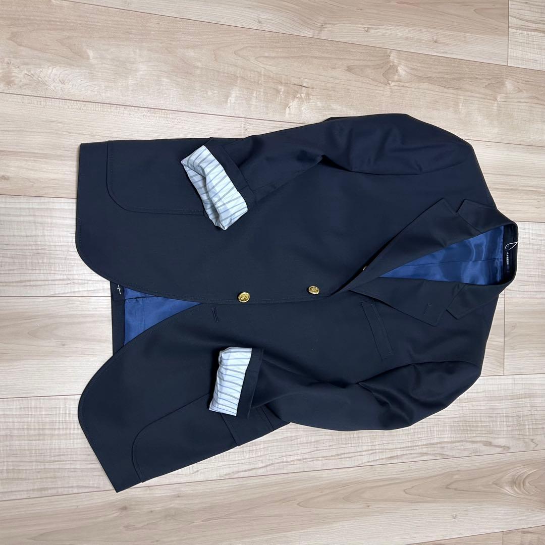 J.PRESS MEN ジェイプレス　ネイビー　ブレザー