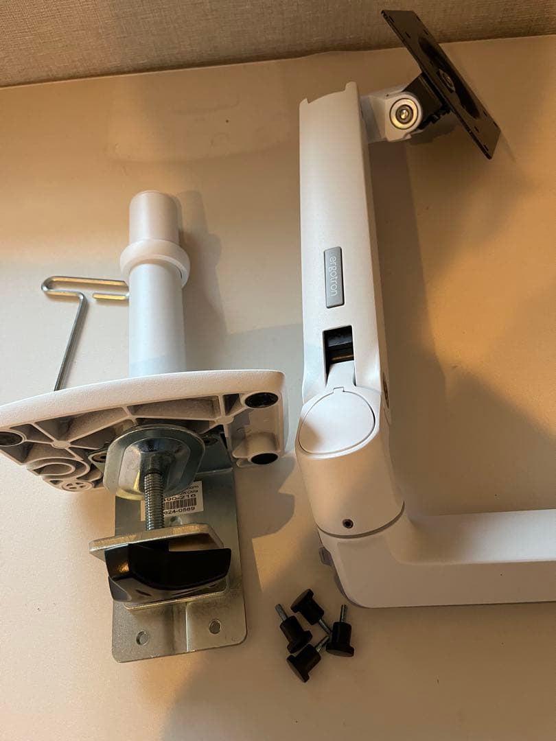 ERGOTRON エルゴトロン LX モニターアーム デスクマウント ホワイト