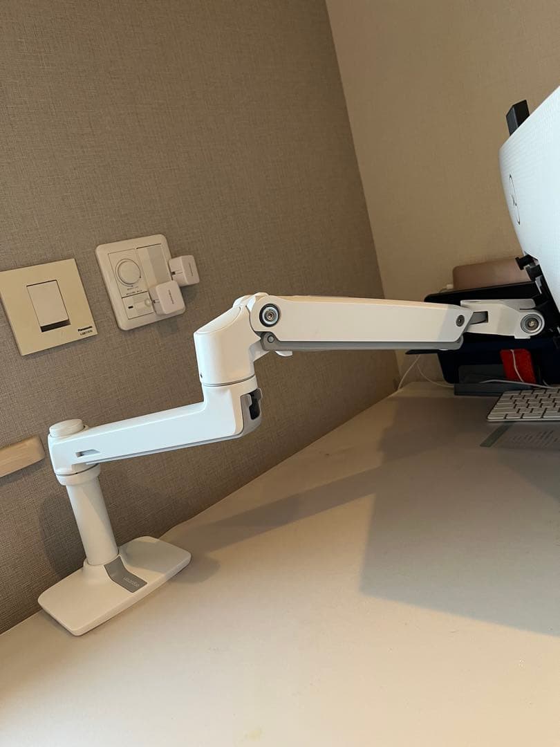 ERGOTRON エルゴトロン LX モニターアーム デスクマウント ホワイト