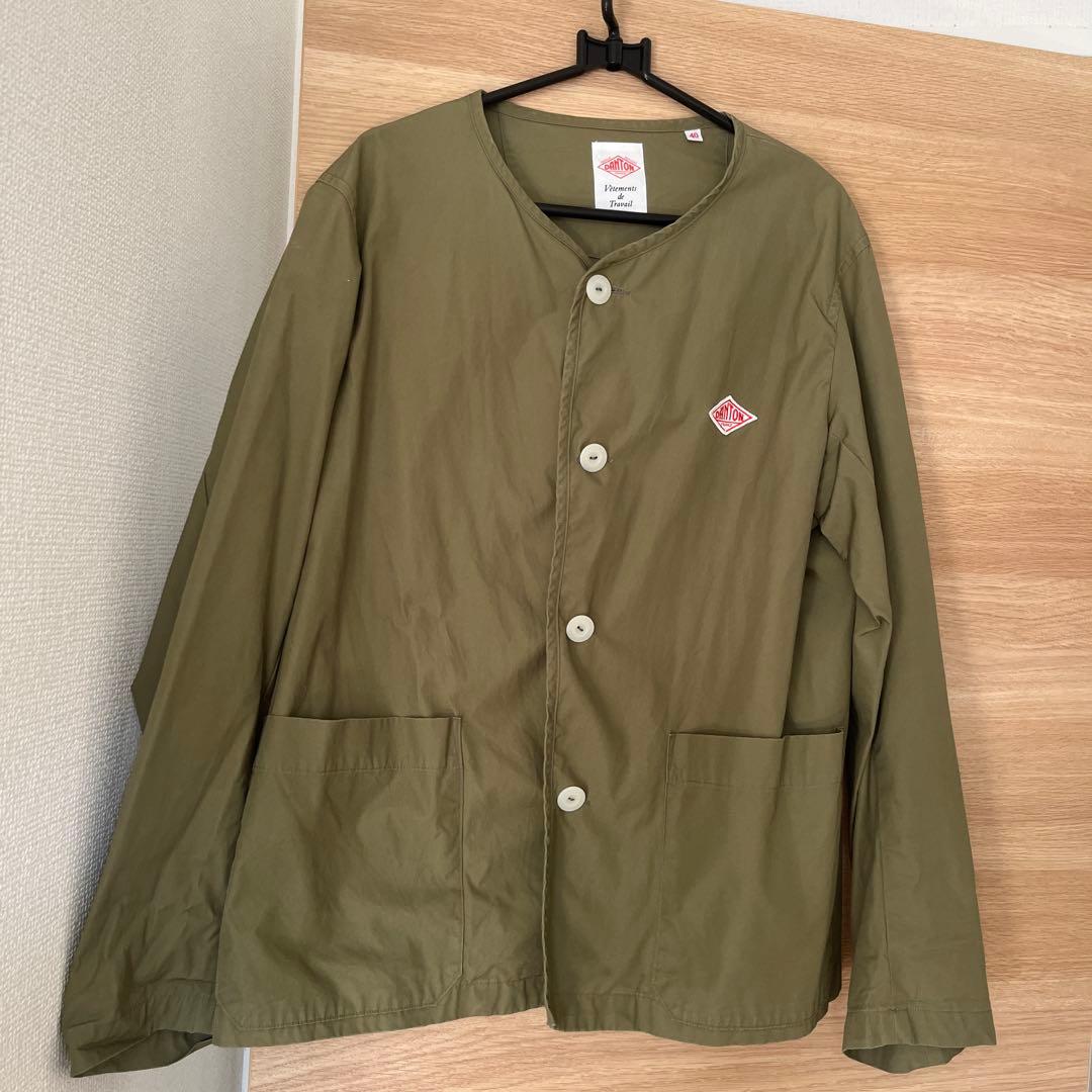 DANTON ノーカラージャケット サイズ40