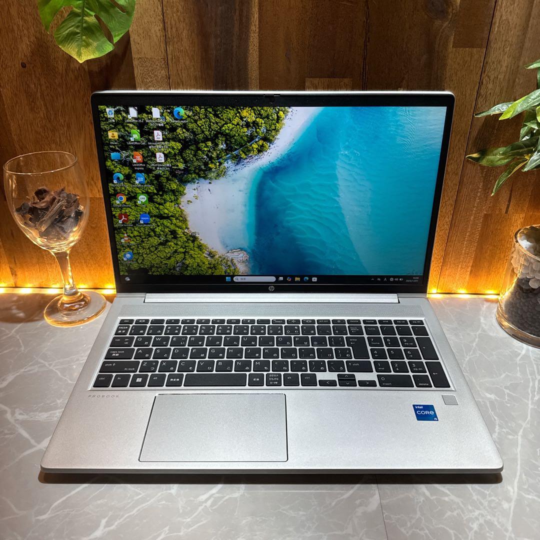 準美品2023年‼️HP ProBook 450☘メモリ16GB☘ノートパソコン