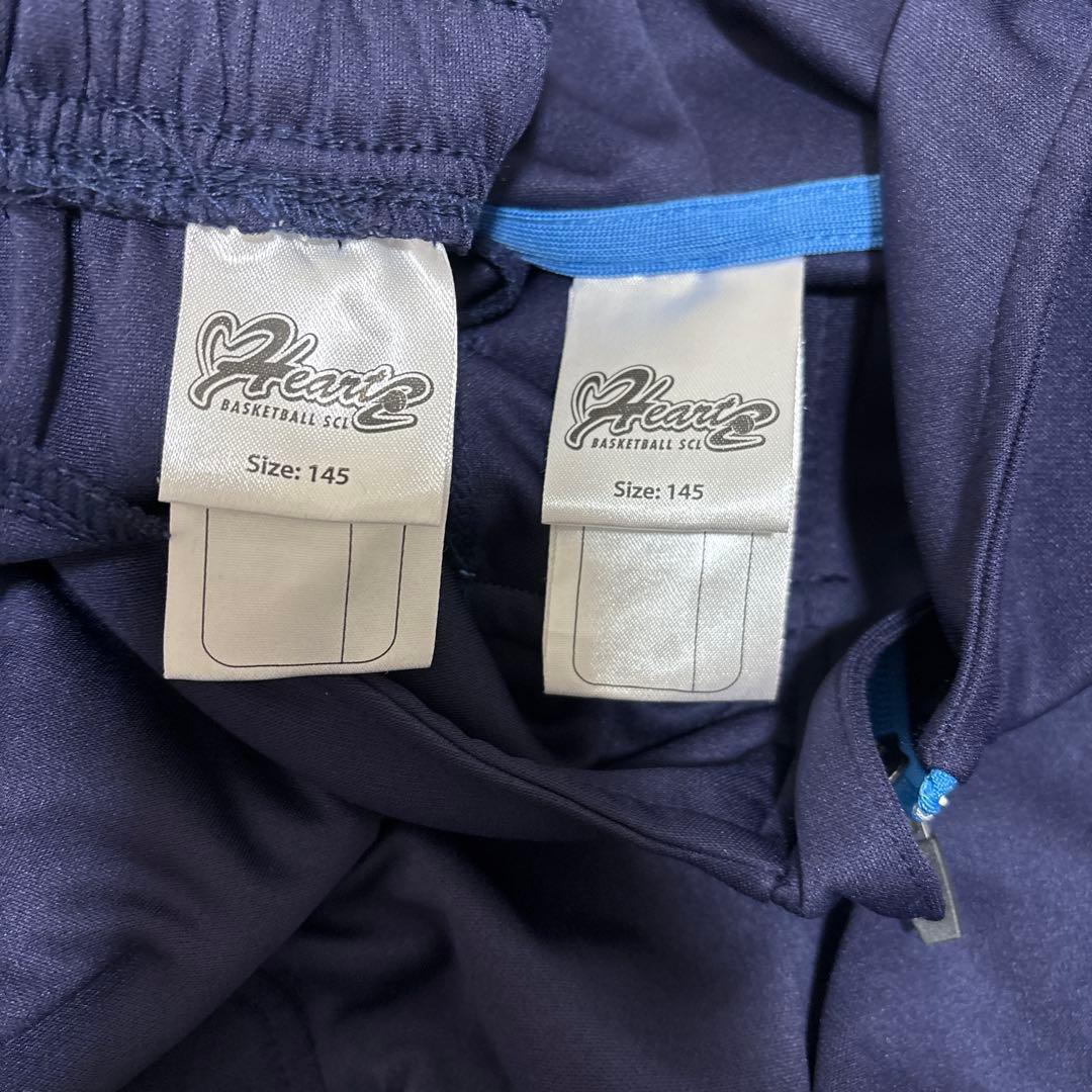 バスケ⭐︎ハーツ ジャージ 145 上下