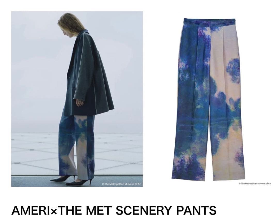 AMERI×THE MET SCENERY PANTS