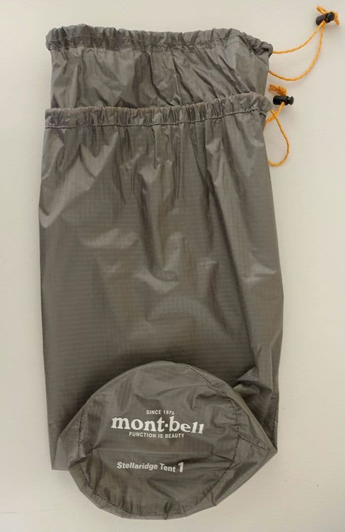 1*ン様 mont-bell ステラリッジテント1 本体 レインフライ グランド