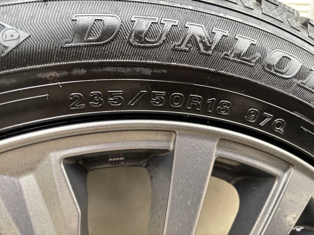 30アルファード 235/50R18 スタッドレスタイヤホイールセット