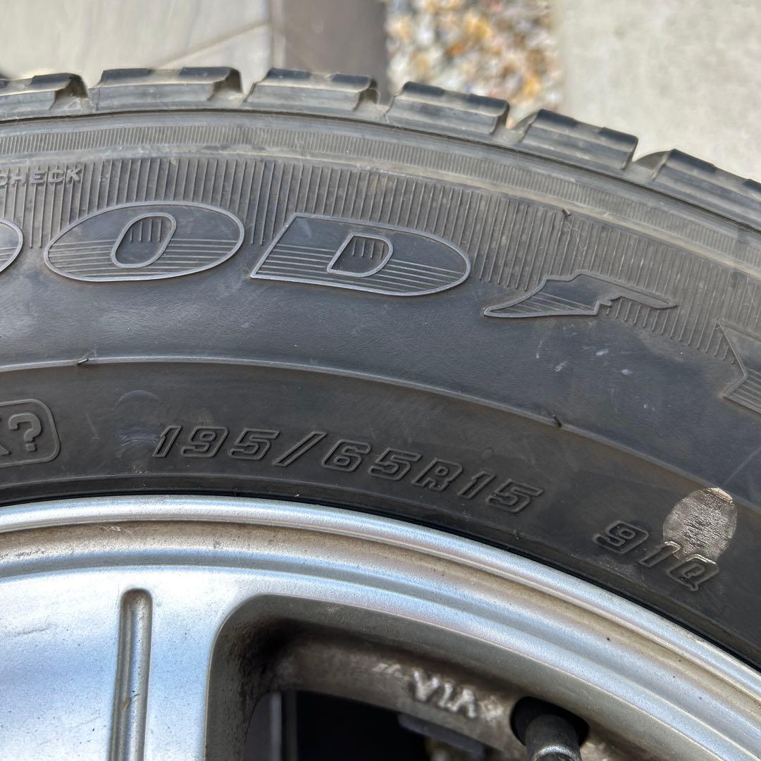 ブリヂストン スタッドレスタイヤ　ホイールセット 4本セット 15インチ