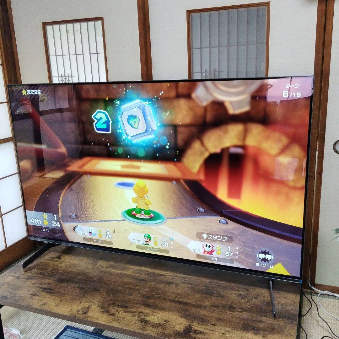 【極美品】SONY KJ-55A8H 4K有機ELテレビ 55インチ スタンド付