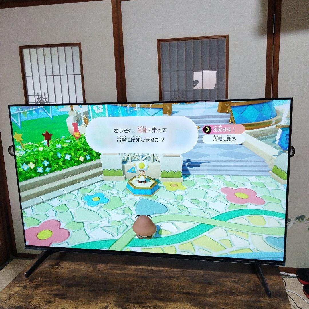 【極美品】SONY KJ-55A8H 4K有機ELテレビ 55インチ スタンド付