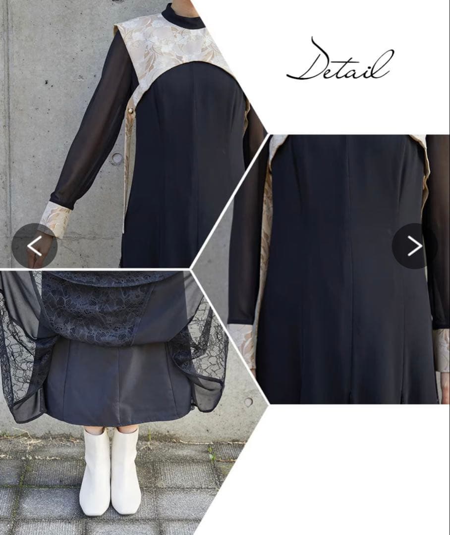 Callarus パーティードレス 5L 大きいサイズ