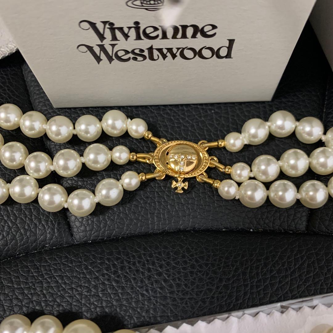Vivienne Westwood ブロークンパールネックレス