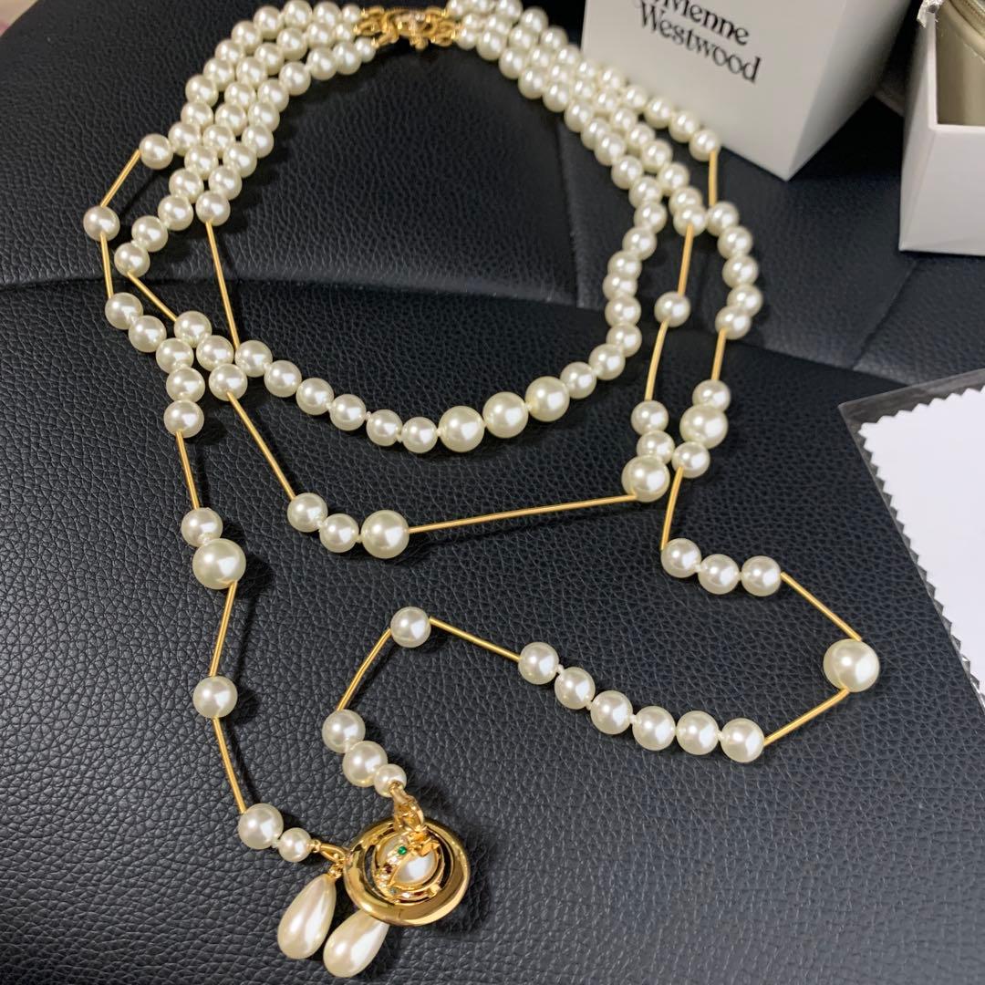 Vivienne Westwood ブロークンパールネックレス