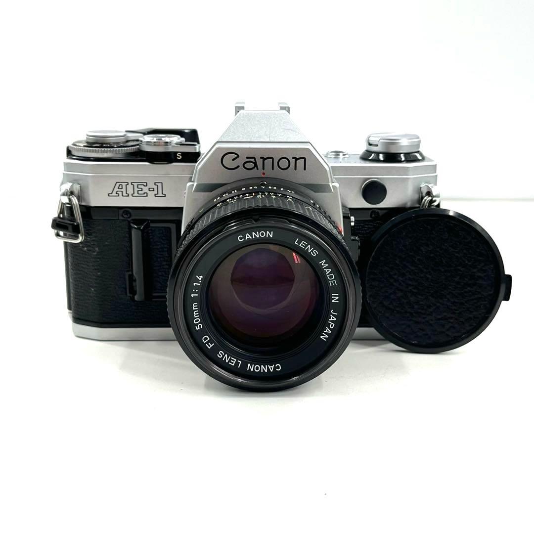 Canon AE-1 フィルムカメラ FD50mm F1.4付 シャッター確認済