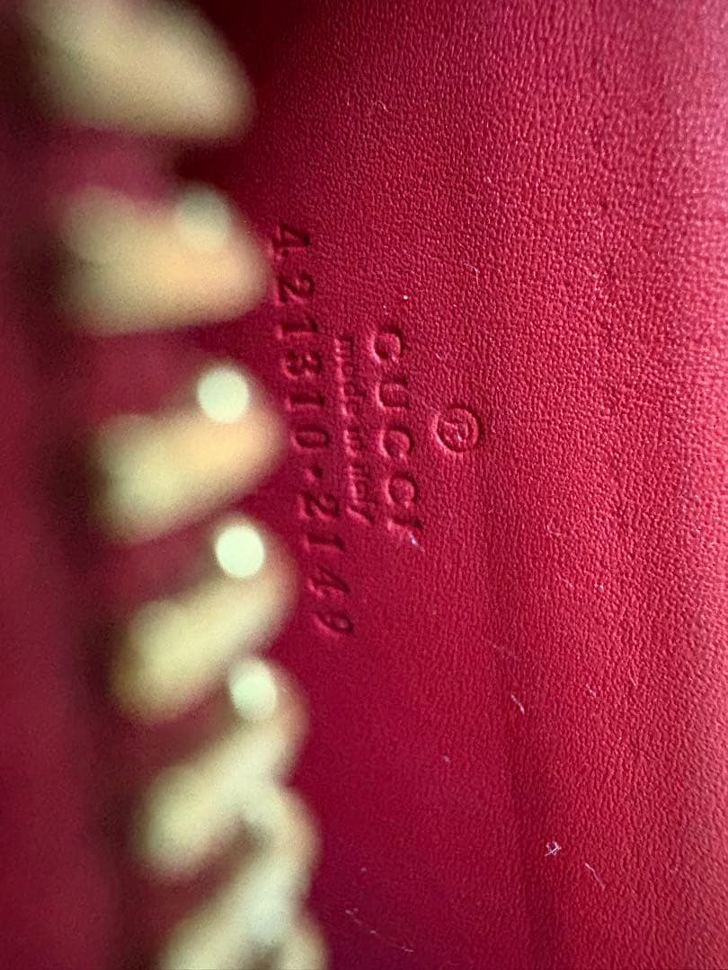 グッチ GG 花柄　ブルームス ケース カード ラウンドファスナー