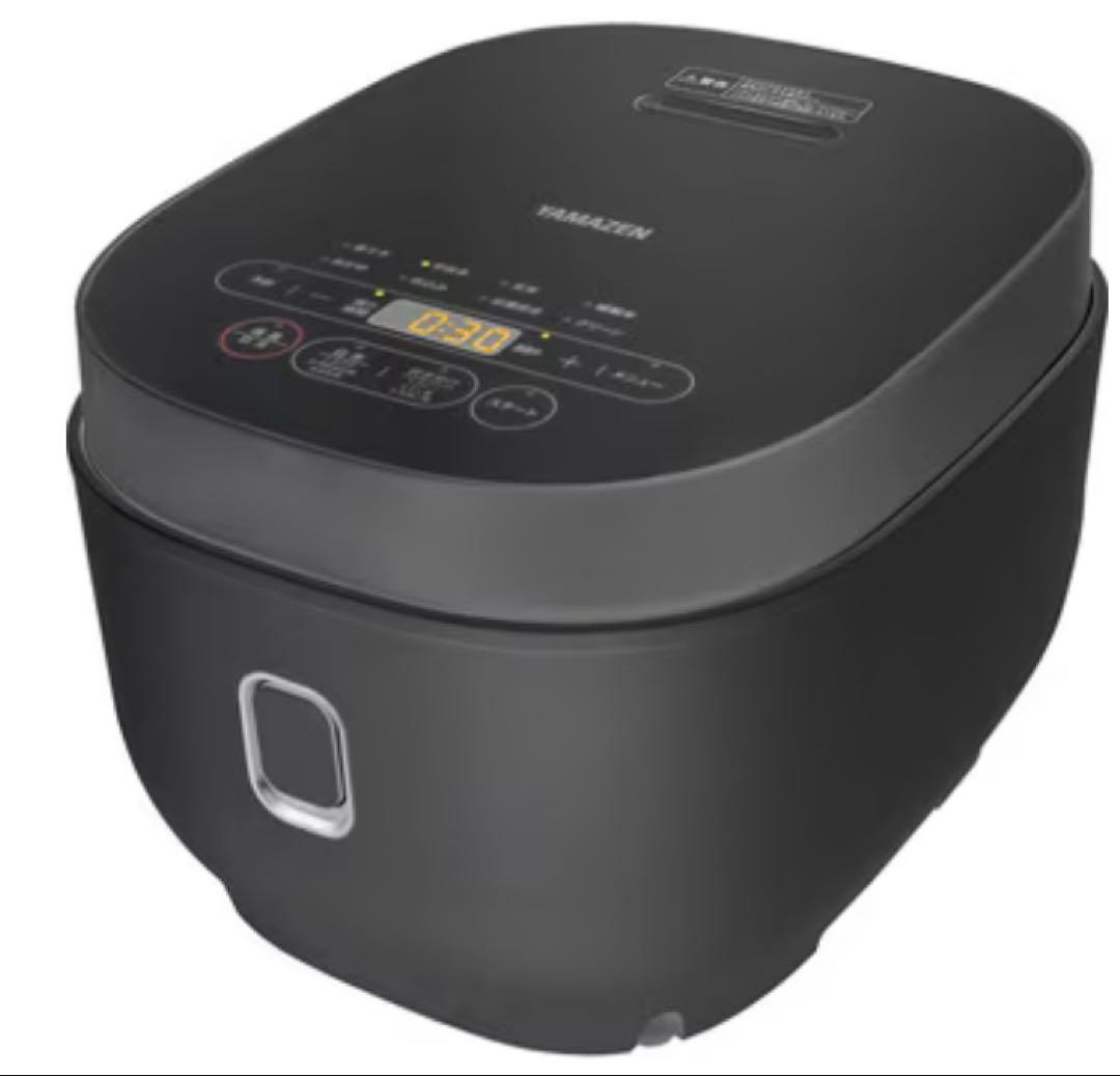 YJP-DM102 YAMAZENマイコン式炊飯器 5.5合炊き ブラック