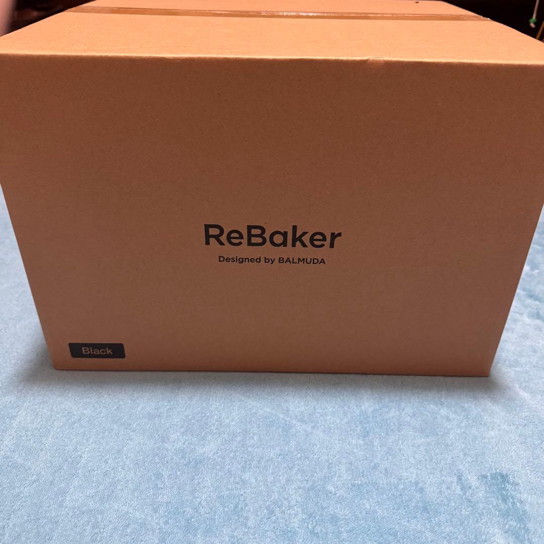 新品未開封 BALMUDA ReBaker KTTO1-JP-BK ブラック